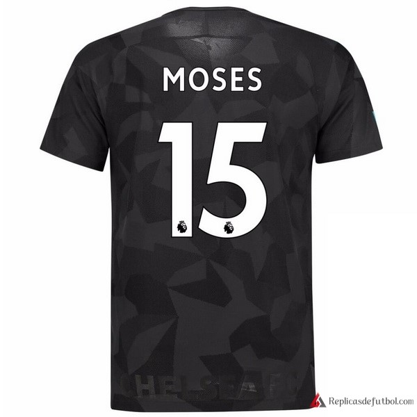 Camiseta Chelsea Tercera equipación Moses 2017-2018